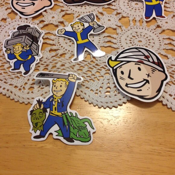 Fallout Game stickers for cellphone, locker, crafts, hydration bottles, etc - Picture 3 of 6